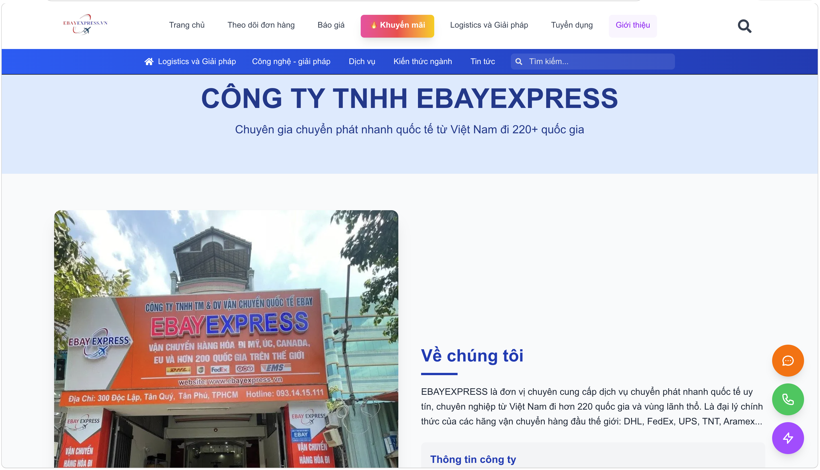 Thông tin EbayExpress | Ebay Express